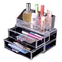 Drawers Types Cosmetics Acrylic Organizer, Make Up Storage Acrylic Box