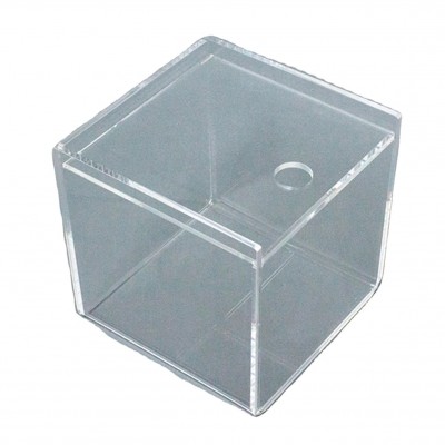 Exquisite Custom Acrylic Display Case, Acrylic Storage Cubic Box with Cover