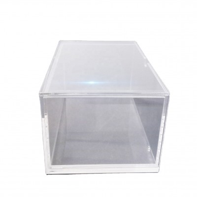 Market Acrylic Box Shoes Display, Cubic Acrylic Box for Reveal