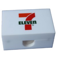 Souvenir Exquisite White Storage Acrylic Box,Cube Folding Acrylic Box