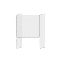 Custom acrylic sneeze guard for desk, table, shopping mall reception, acrylic sneeze guards clear