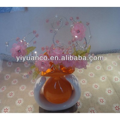 High quality colorful acrylic fresh flower vases