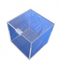 Wholesale Clear Cubic Acrylic Box With Lid,Underwear organizer Acrylic Box